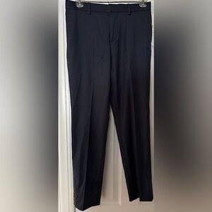 H&M Dress Pants, Mens Size 32, Slim Navy Polyester. Blend New!!